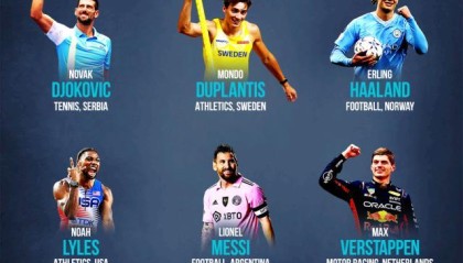 劳伦斯年度运动员提名：梅西、哈兰德、邦马蒂在列